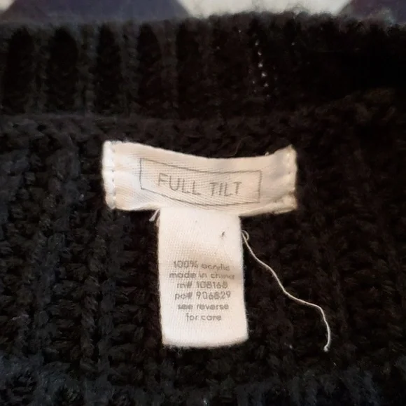 Full Tilt Crop Sweater - Picture 2 of 2